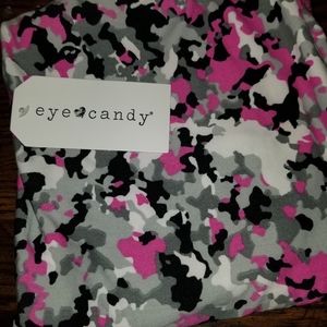XL Eye Candy Leggings - Pink Camo
